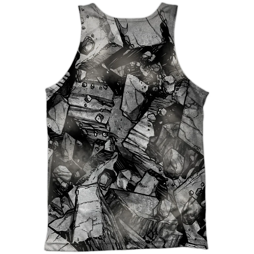 Break On Through 100% Poly Mens Tank - Image 2