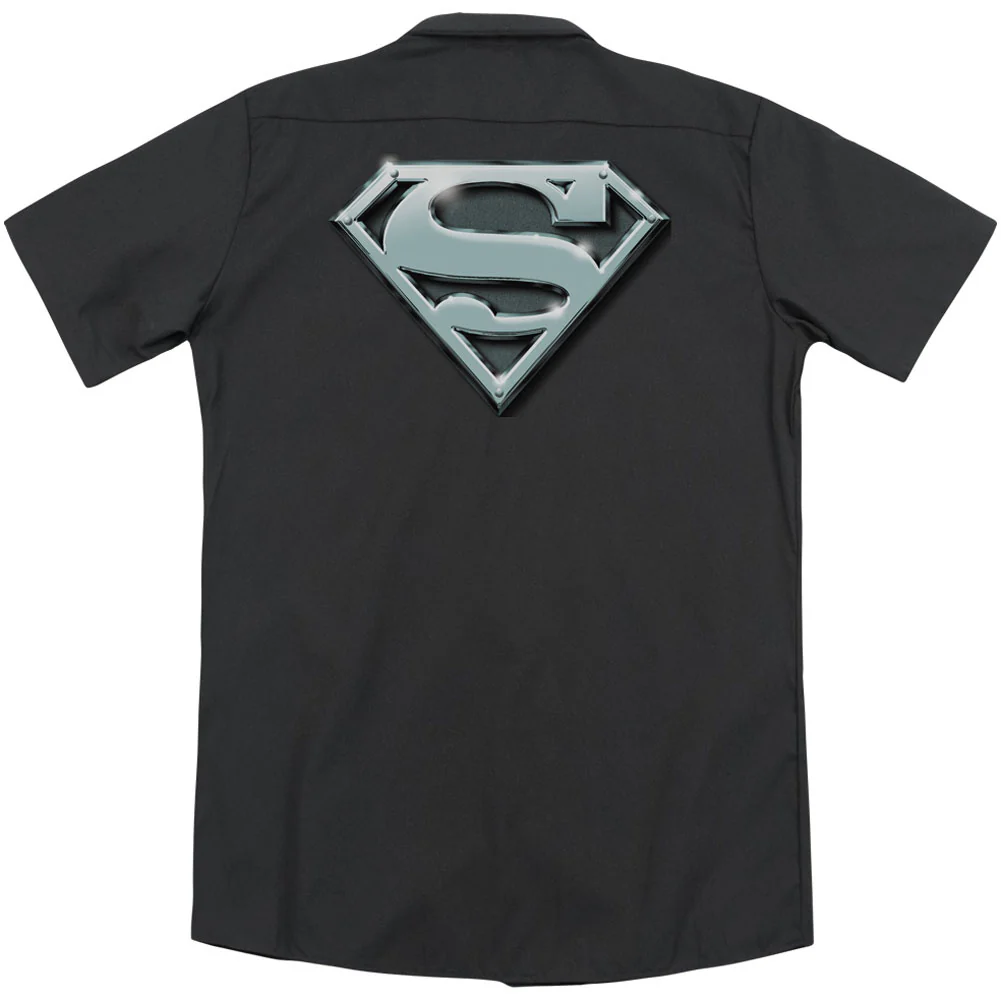 Chrome Shield (Back Print) Workshirt - Image 2