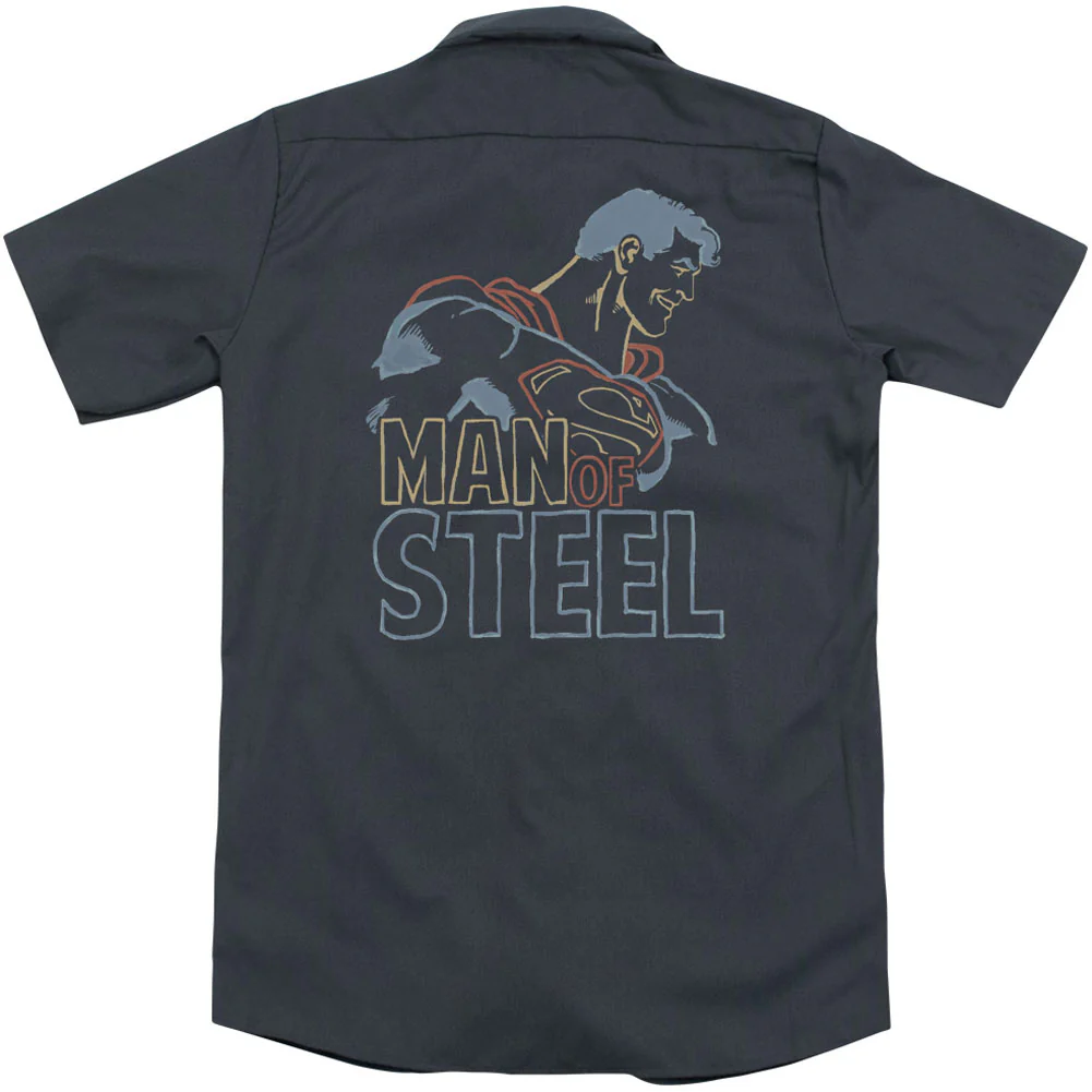 Colored Lines (Back Print) Workshirt - Image 2