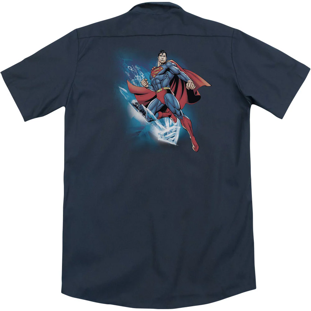 Crystallize (Back Print) Workshirt - Image 2