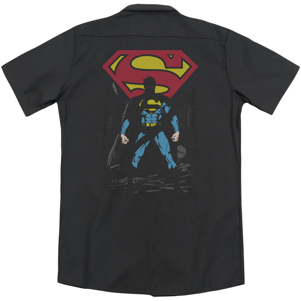 Dark Alley (Back Print) Workshirt - Image 2