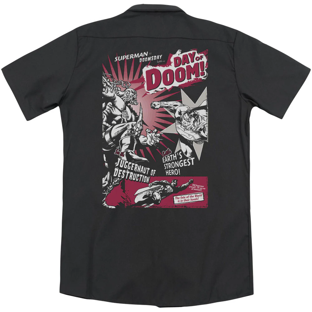 Day Of Doom (Back Print) Workshirt - Image 2