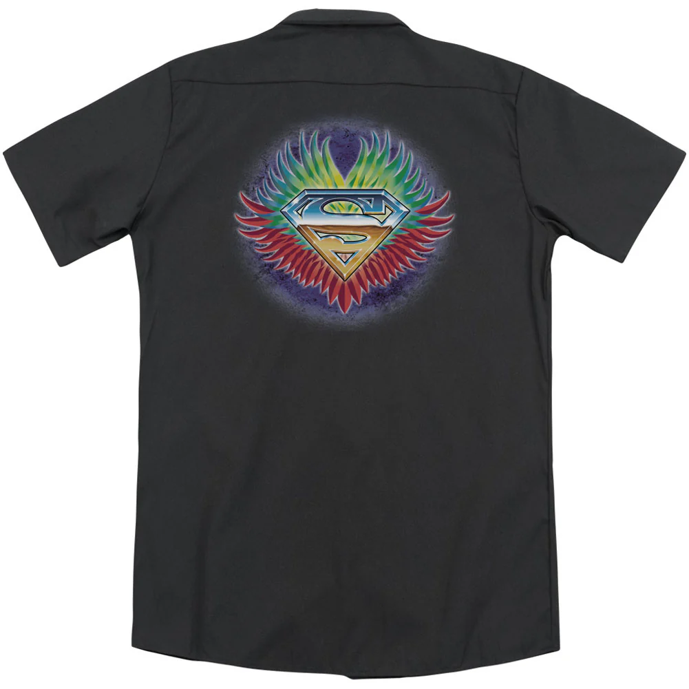 Don't Stop Believing (Back Print) Workshirt - Image 2