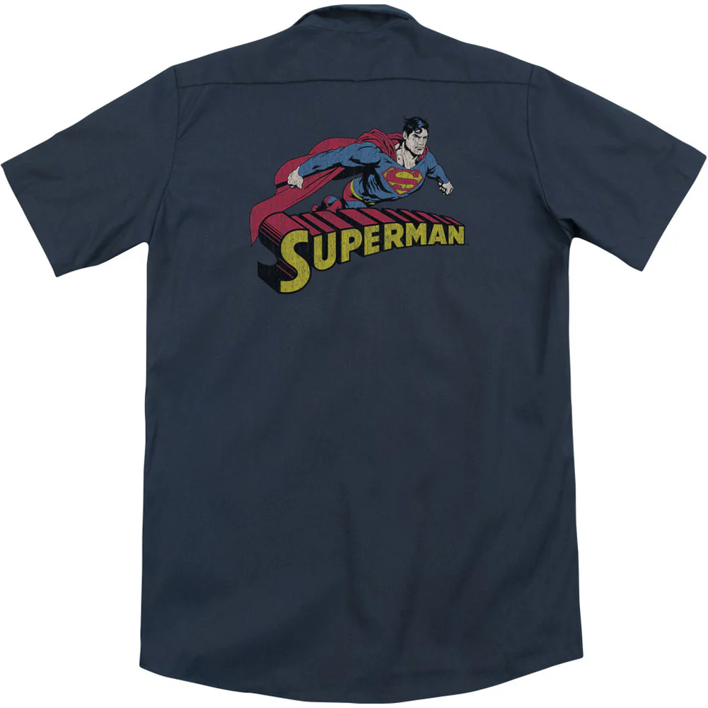 Flying Over (Back Print) Workshirt - Image 2