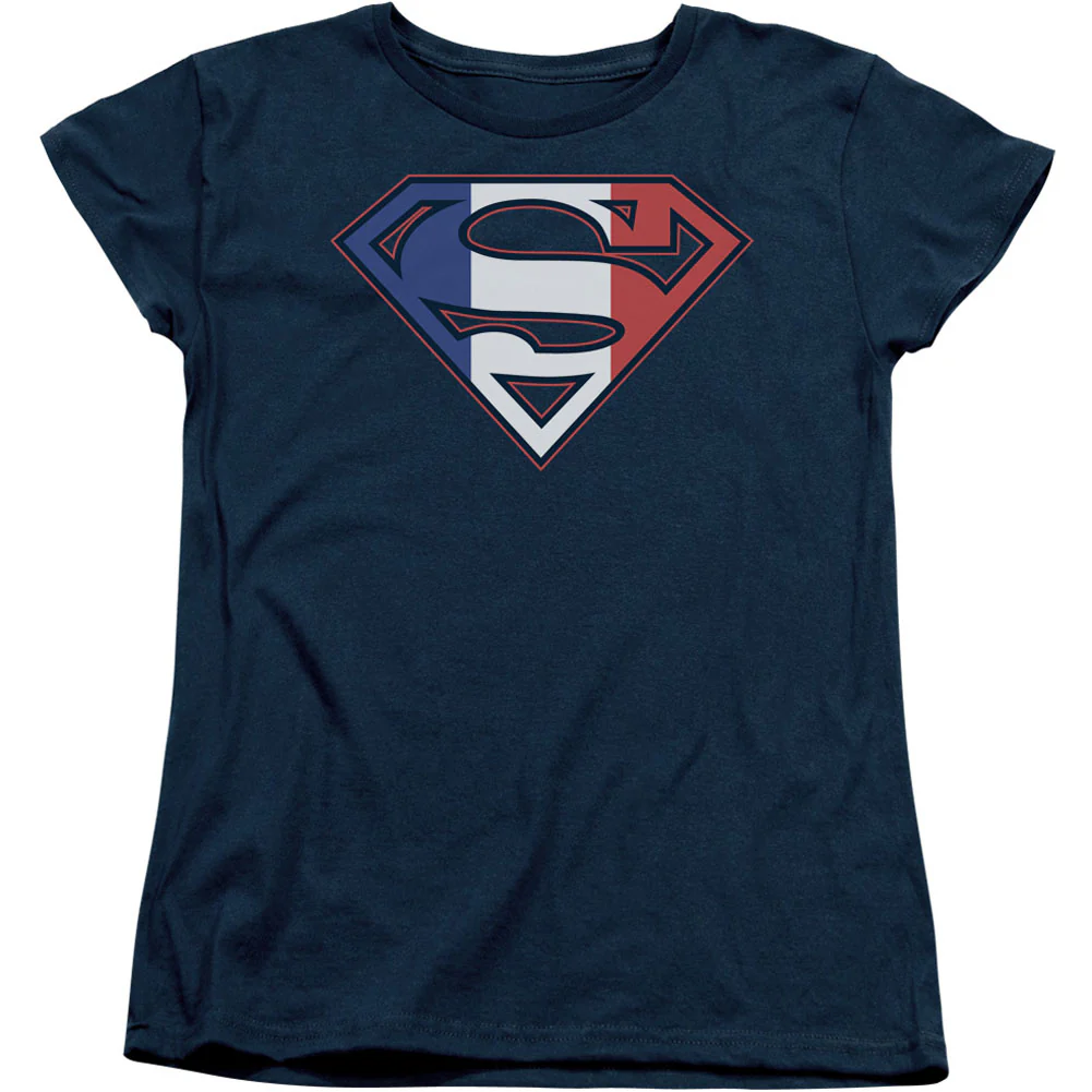 French Shield Womens T-shirt