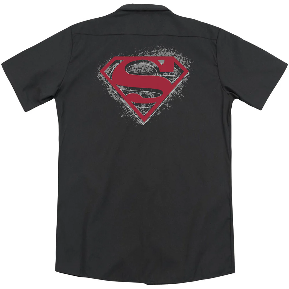 Hardcore Noir Shield (Back Print) Workshirt - Image 2