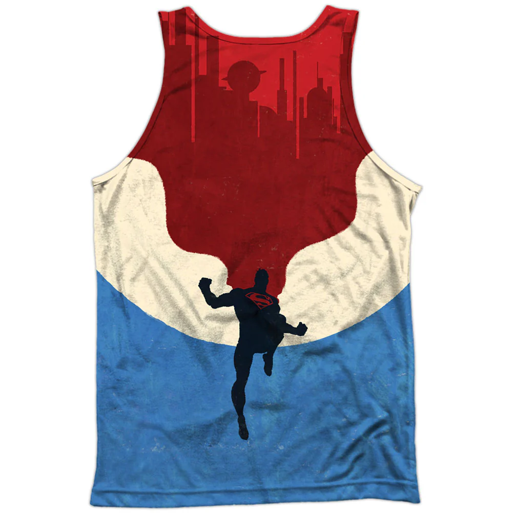 Home 100% Poly Front/Back Print Mens Tank - Image 2