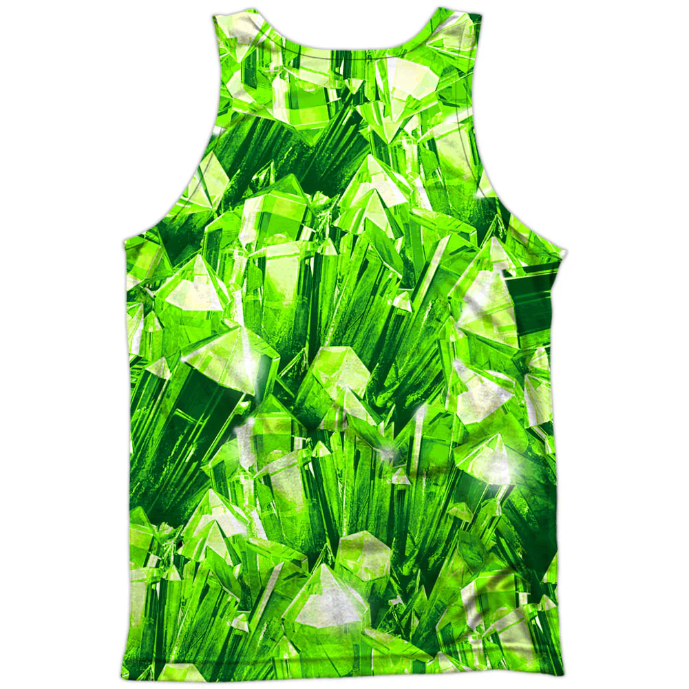 Kryptonite Shield 100% Poly Front/Back Print Mens Tank - Image 2
