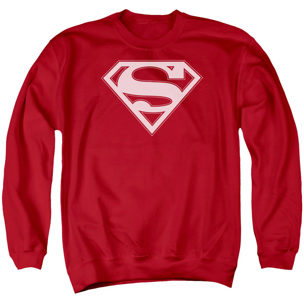 Red &amp; White Shield Adult Sweatshirt
