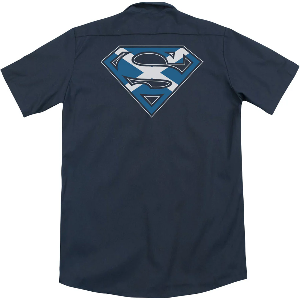 Scottish Shield (Back Print) Workshirt - Image 2