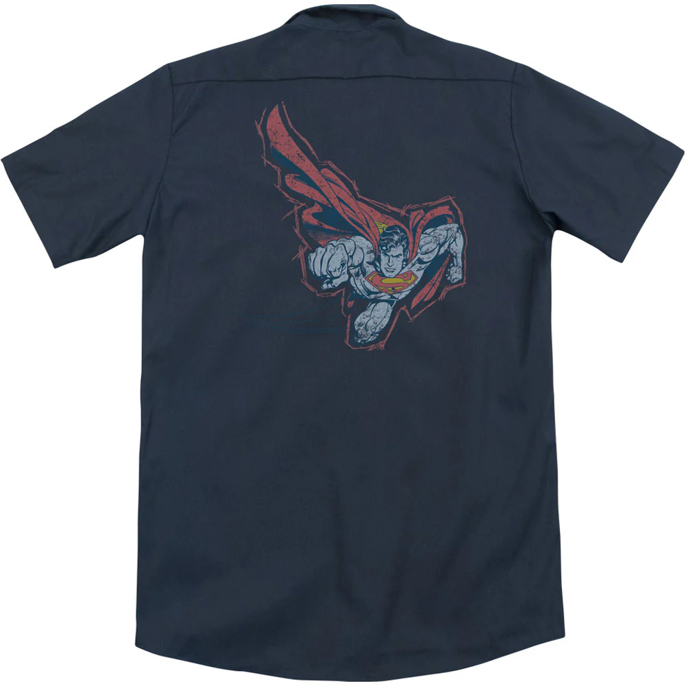 Scribble & Soar(Back Print) Workshirt - Image 2