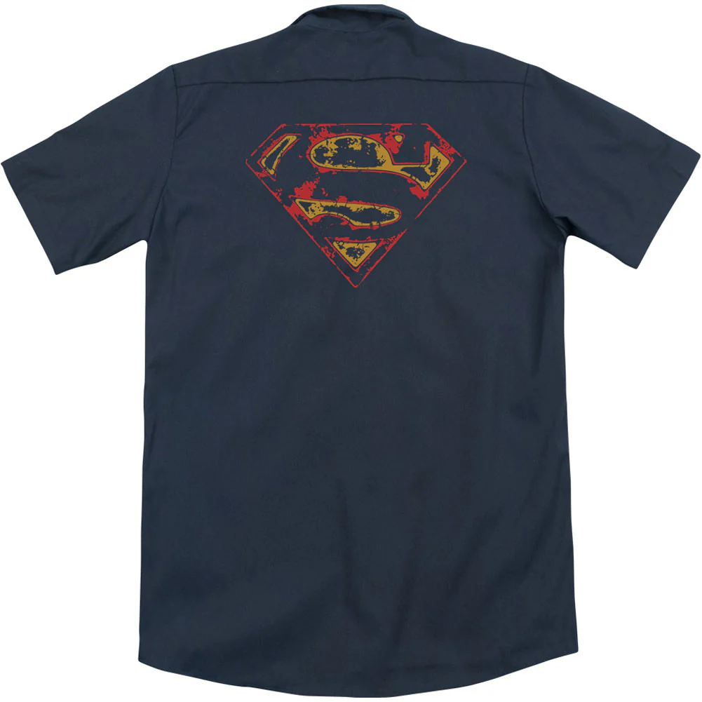 Super Distressed(Back Print) Workshirt - Image 2