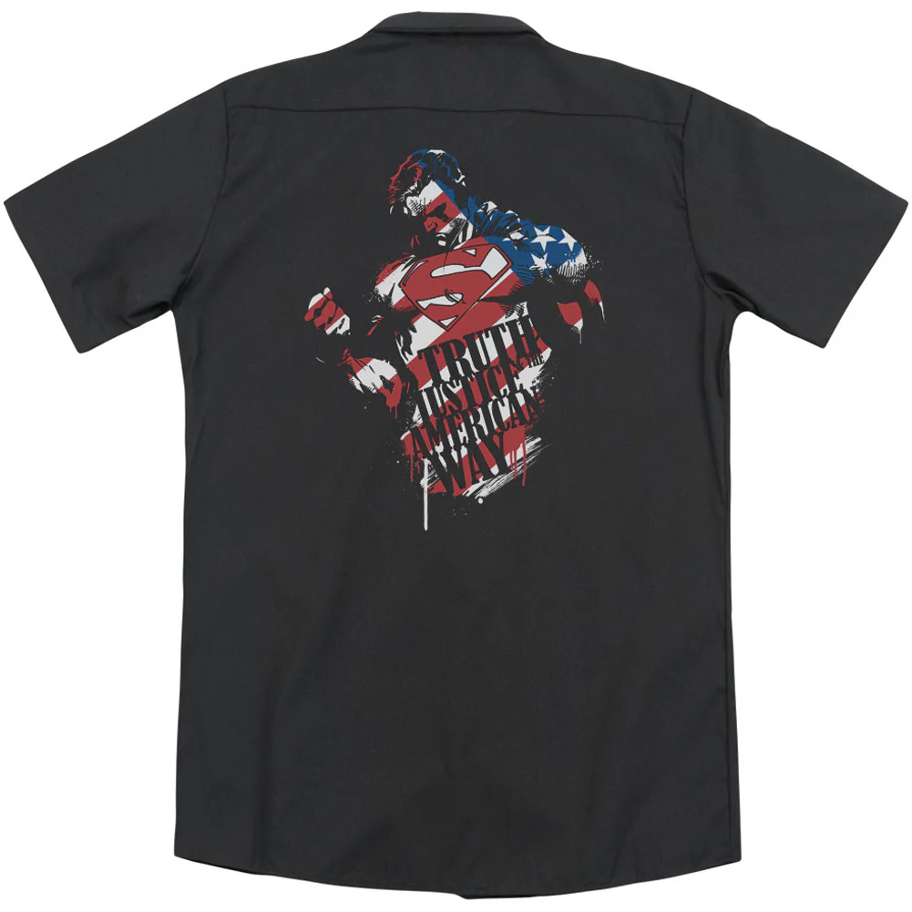 The American Way (Back Print) Workshirt - Image 2