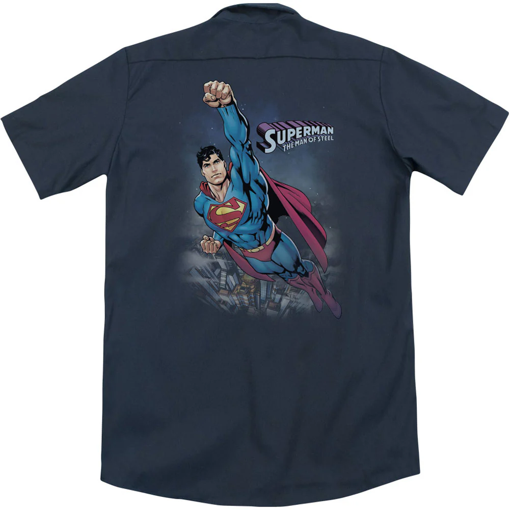 Twilight Flight (Back Print) Workshirt - Image 2