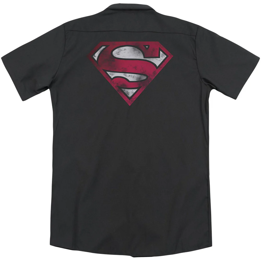 War Torn Shield(Back Print) Workshirt - Image 2
