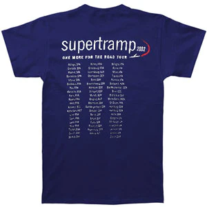 One More For The Road 2002 Blue T-shirt - Image 2