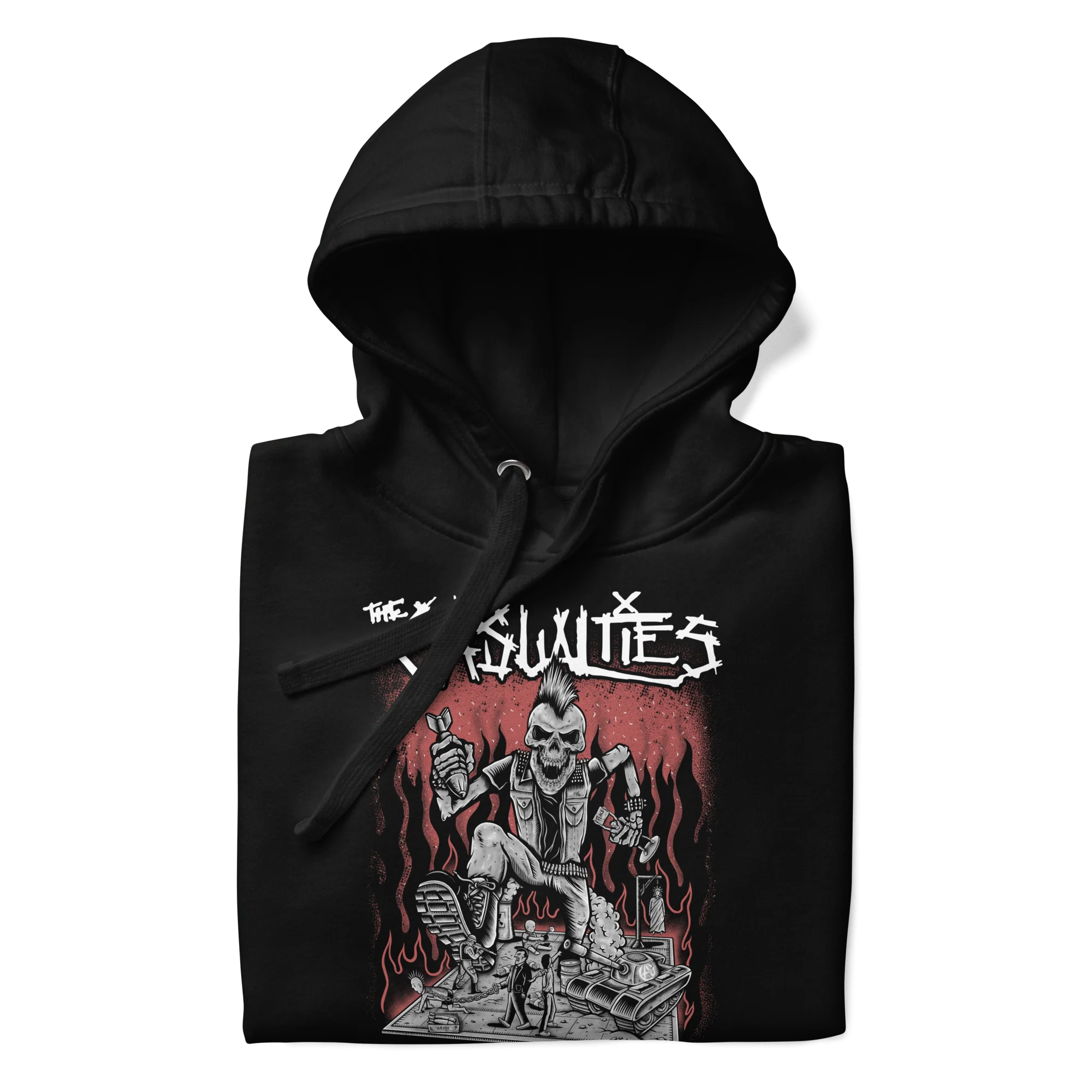 The Casualties - All Out War Hoodie