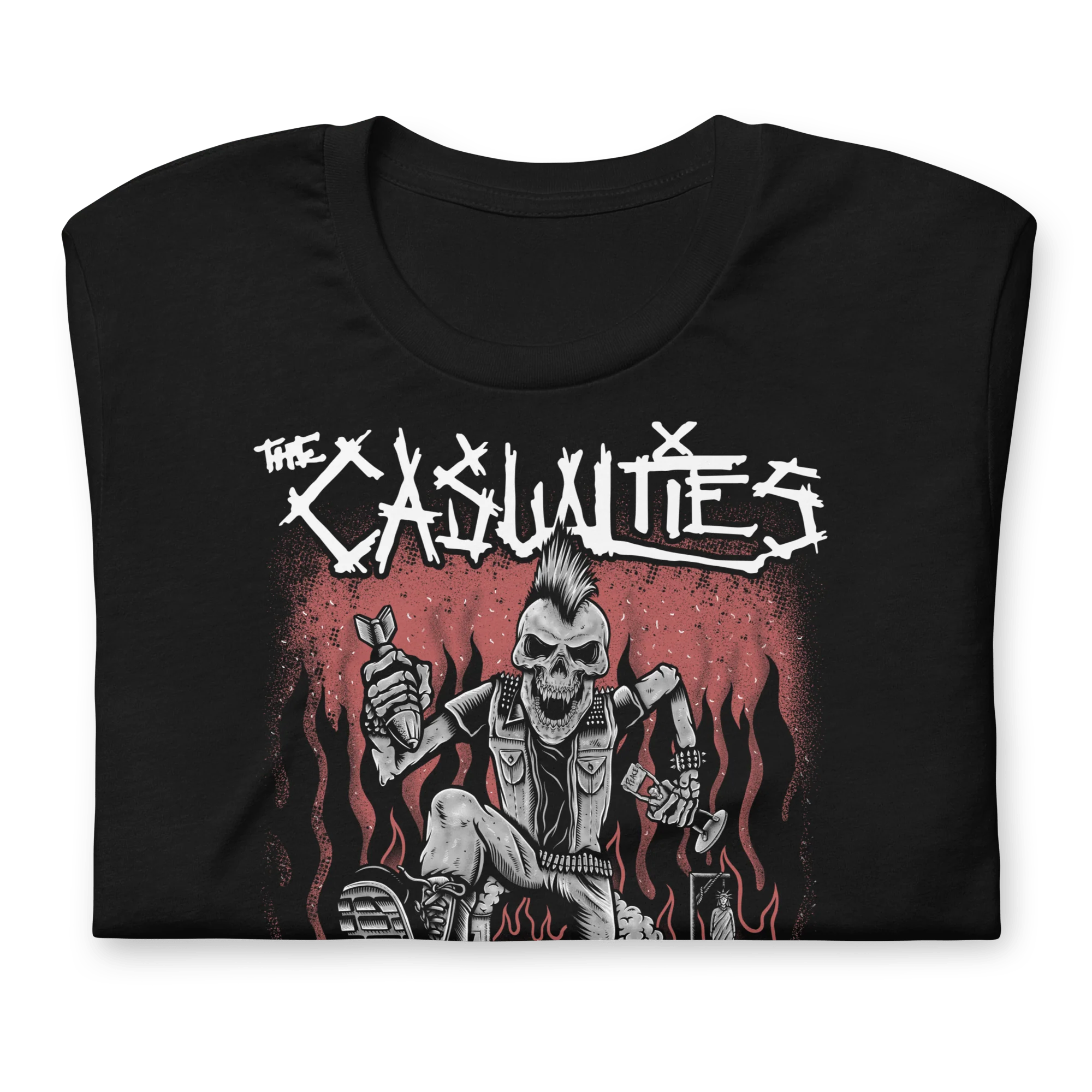The Casualties All Out War T-Shirt - Image 2