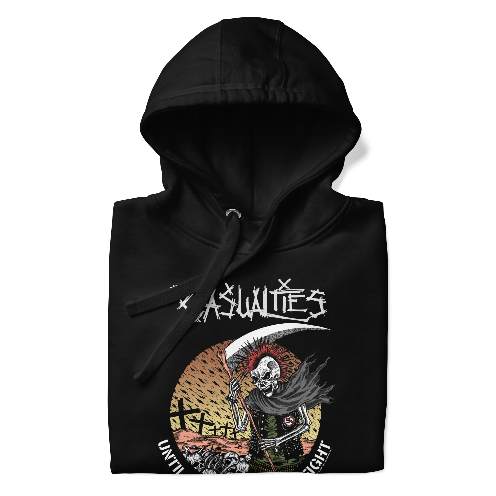 The Casualties - Until Death Hoodie