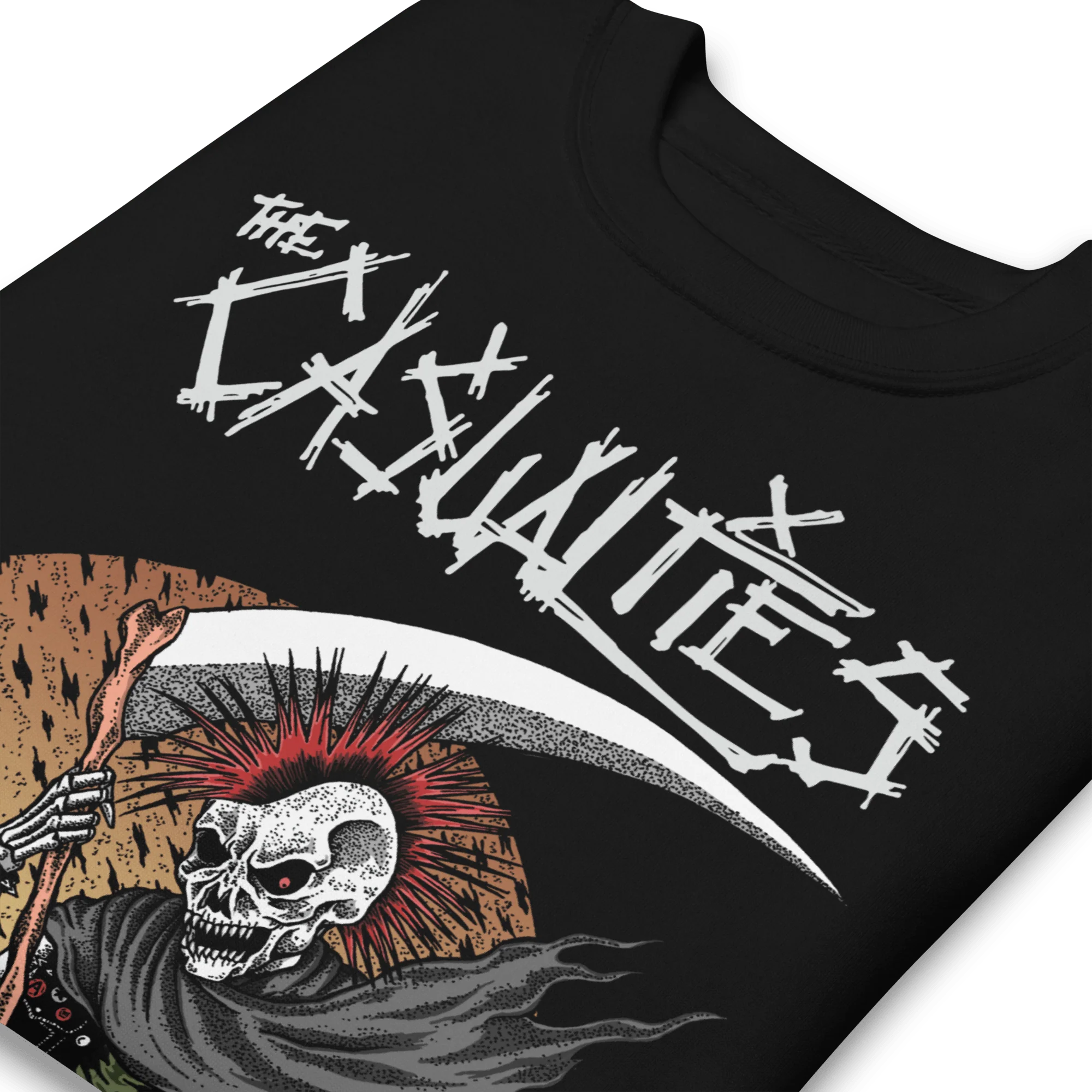The Casualties - Until Death Sweatshirt - Image 3