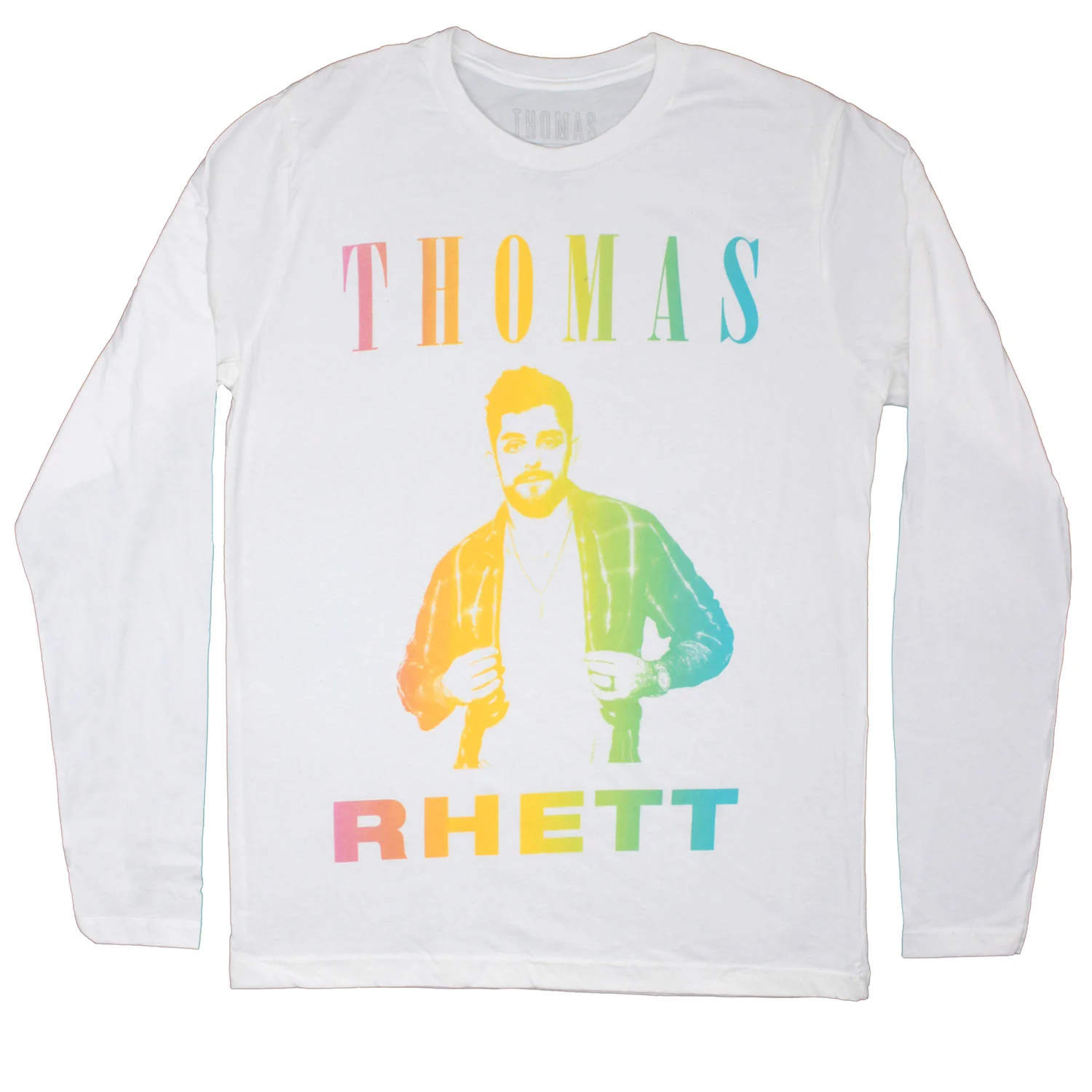 Gradient Long Sleeve Tee Long Sleeve