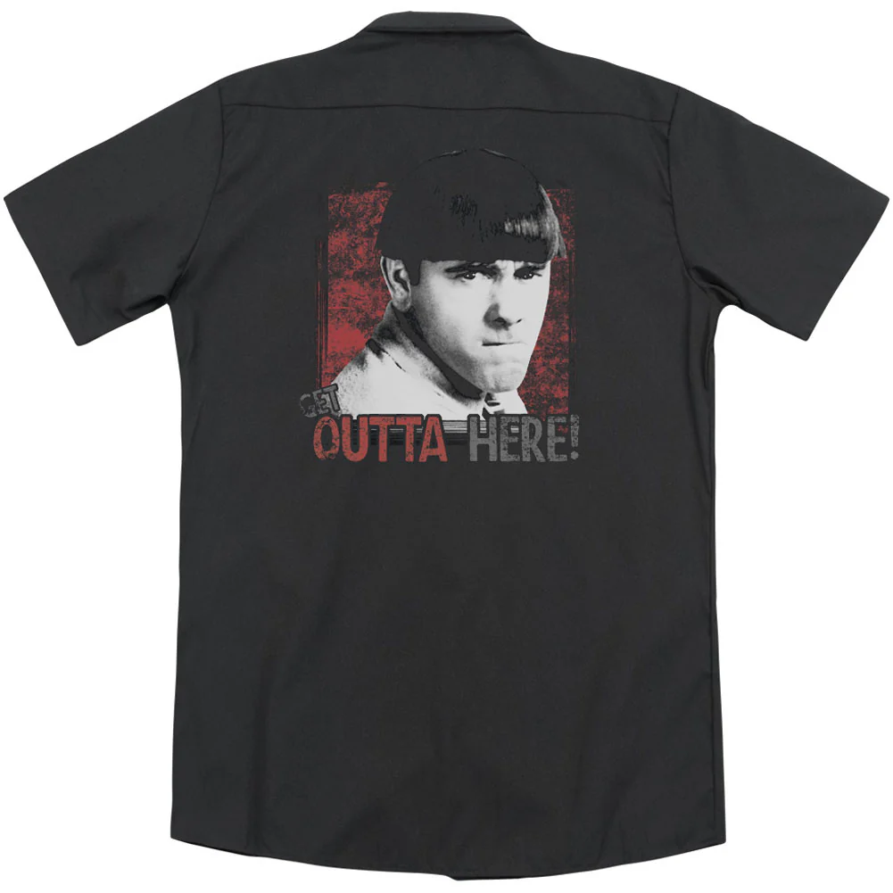 Get Outta Here(Back Print) Workshirt - Image 2