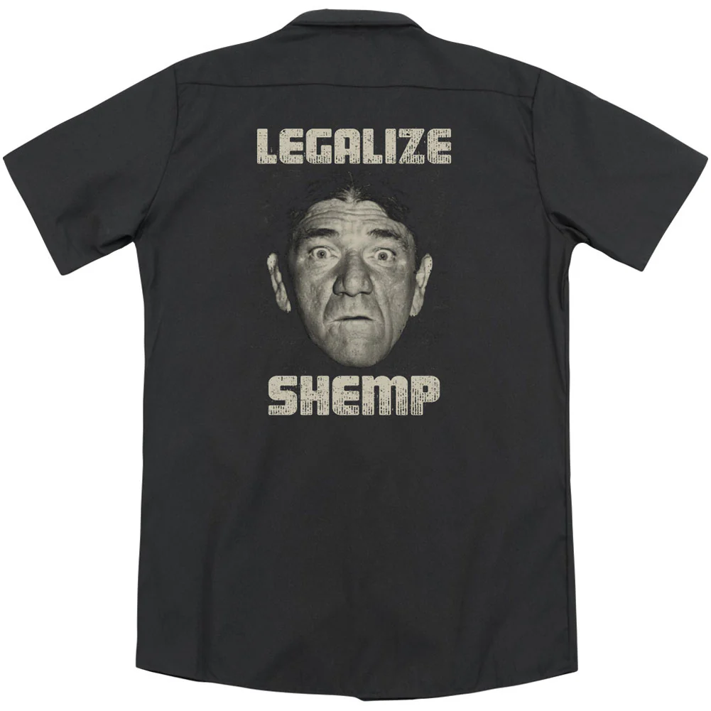Legalize Shemp (Back Print) Workshirt - Image 2
