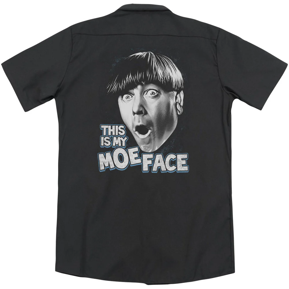 Moe Face (Back Print) Workshirt - Image 2