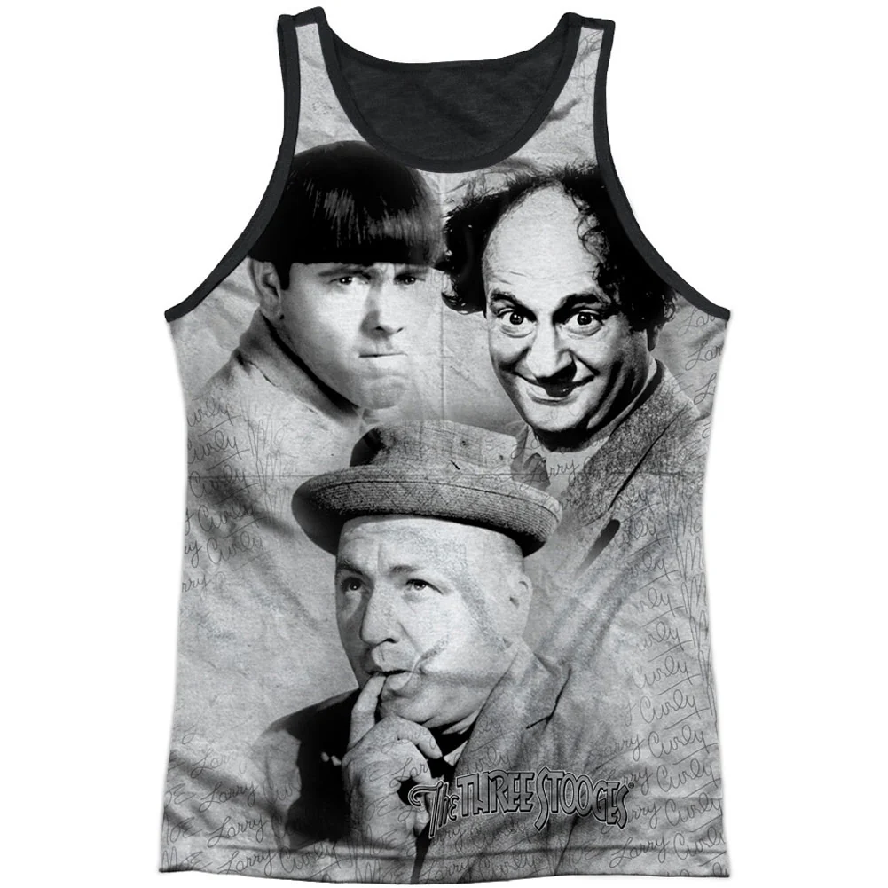 Signature Black Back Mens Tank