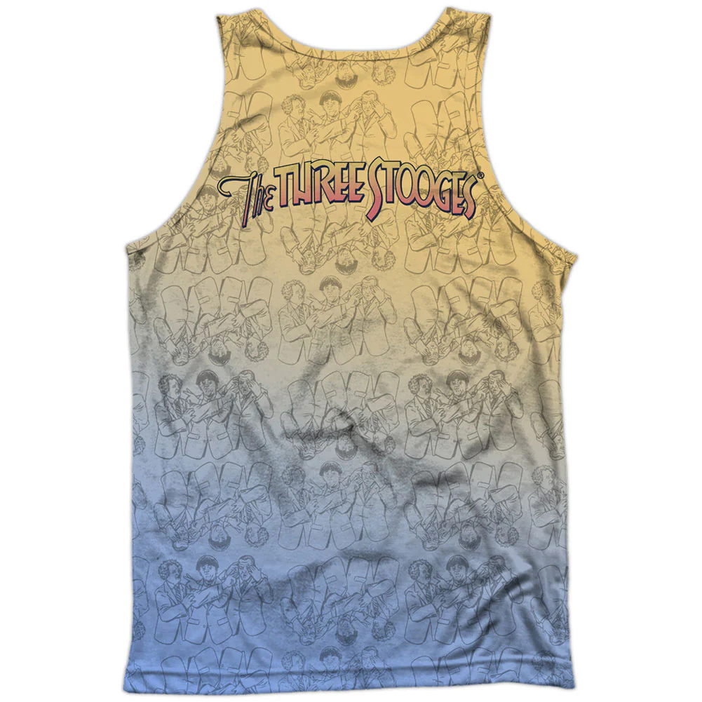 Why I Oughta 100% Poly Front/Back Print Mens Tank - Image 2