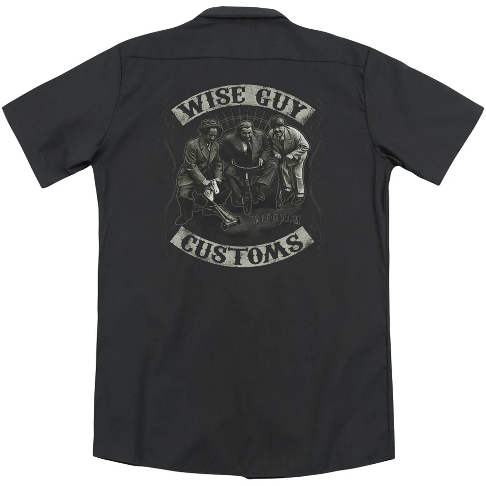 Wise Guy Customs(Back Print) Workshirt - Image 2