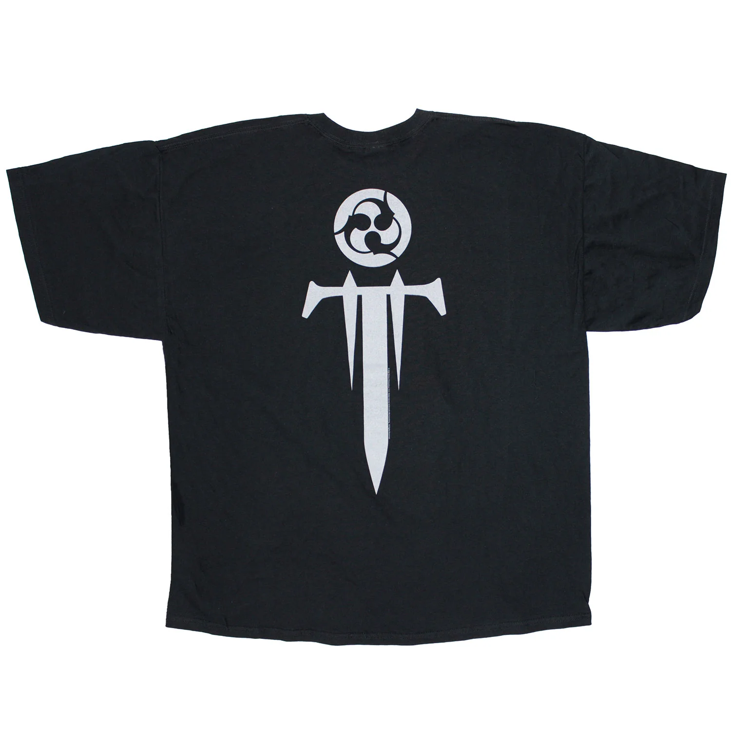 Silver Logo Solid Back Tee T-shirt - Image 2