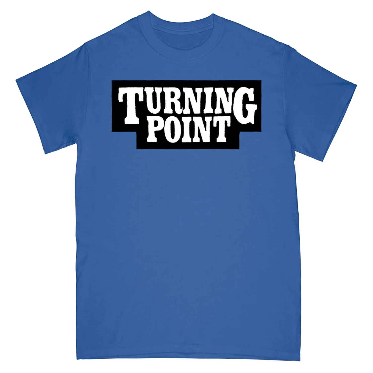 Block Letters (Blue) T-shirt