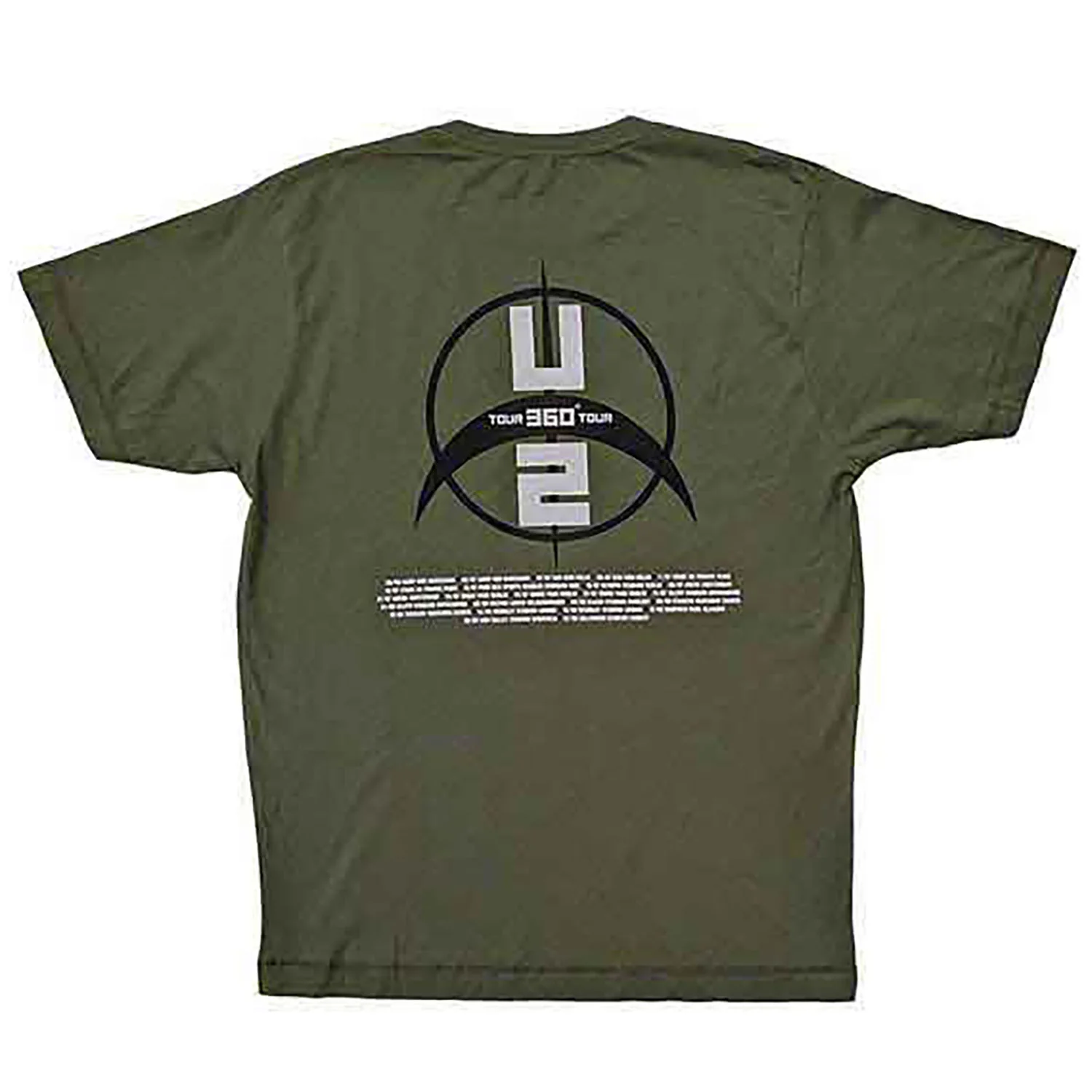 360 Degree Tour 2009 Drip T-shirt - Image 2