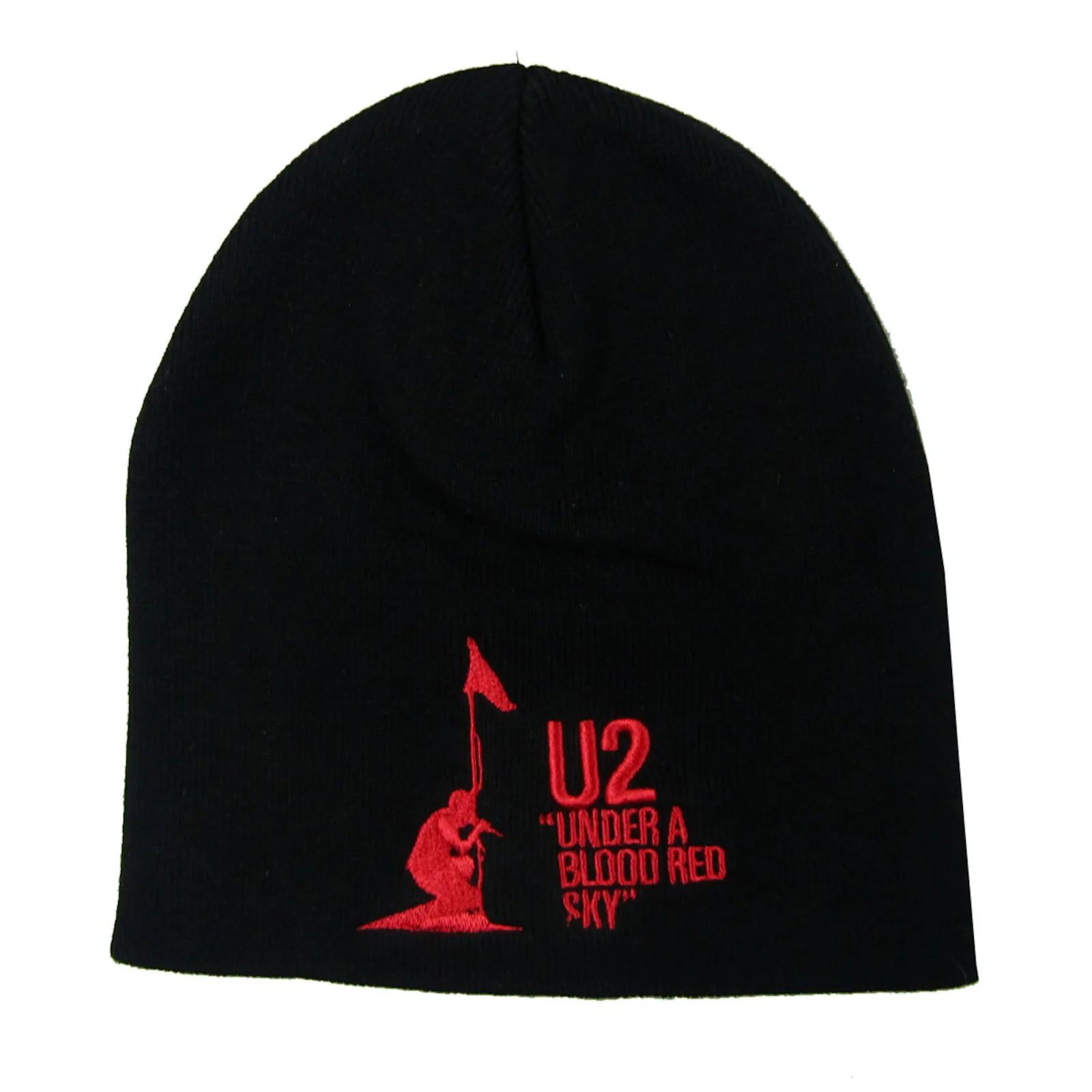 Under A Blood Red Sky Black Beanie Hat Beanie - Image 2