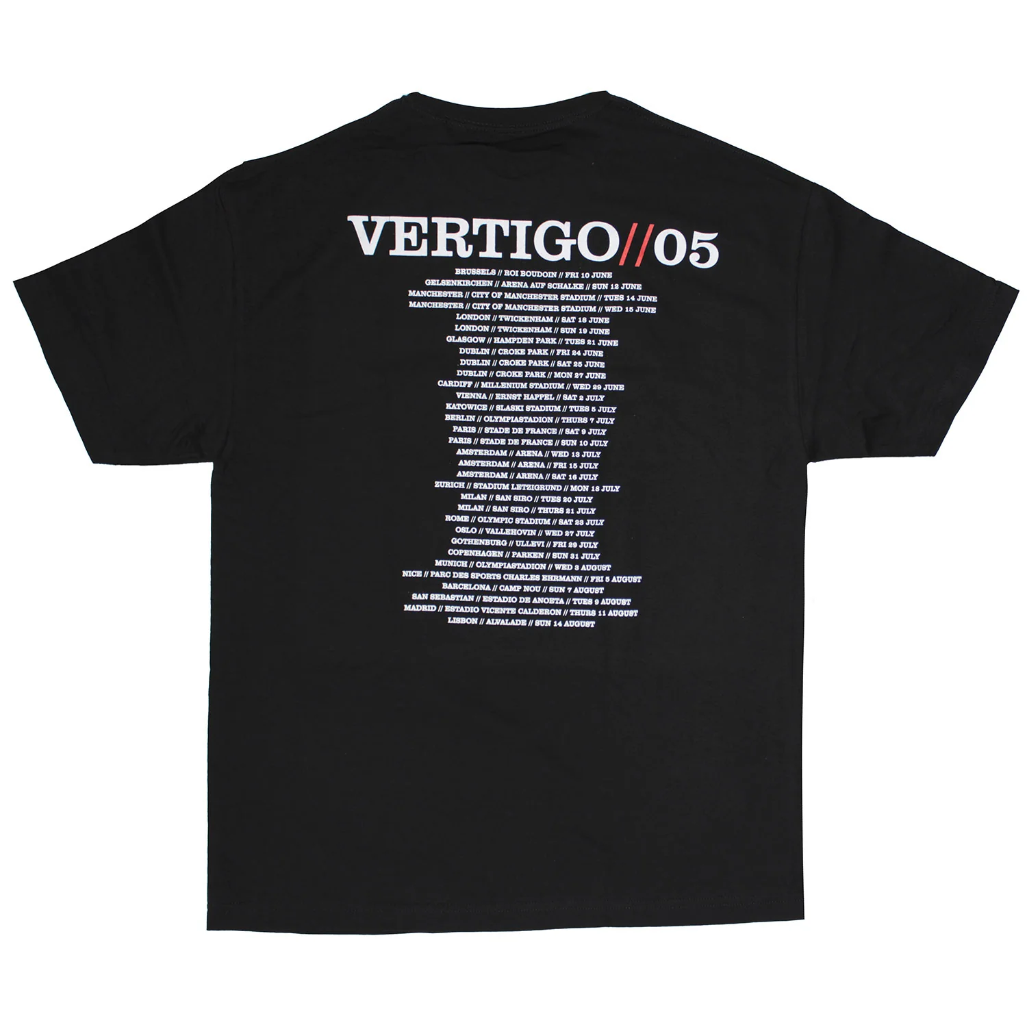 Vertigo Tour 2005 V Photo T-shirt - Image 2