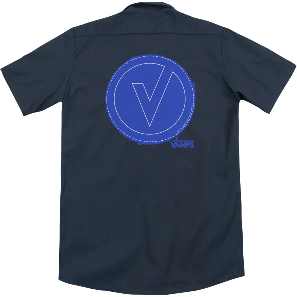 Frayed Patch (Back Print) Work Shirt - Image 2