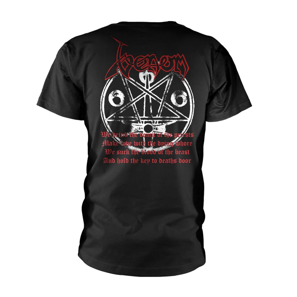 Black Metal (red) T-shirt - Image 2