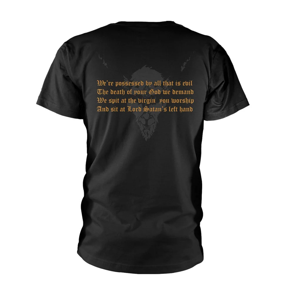 Welcome To Hell (gold) T-shirt - Image 2