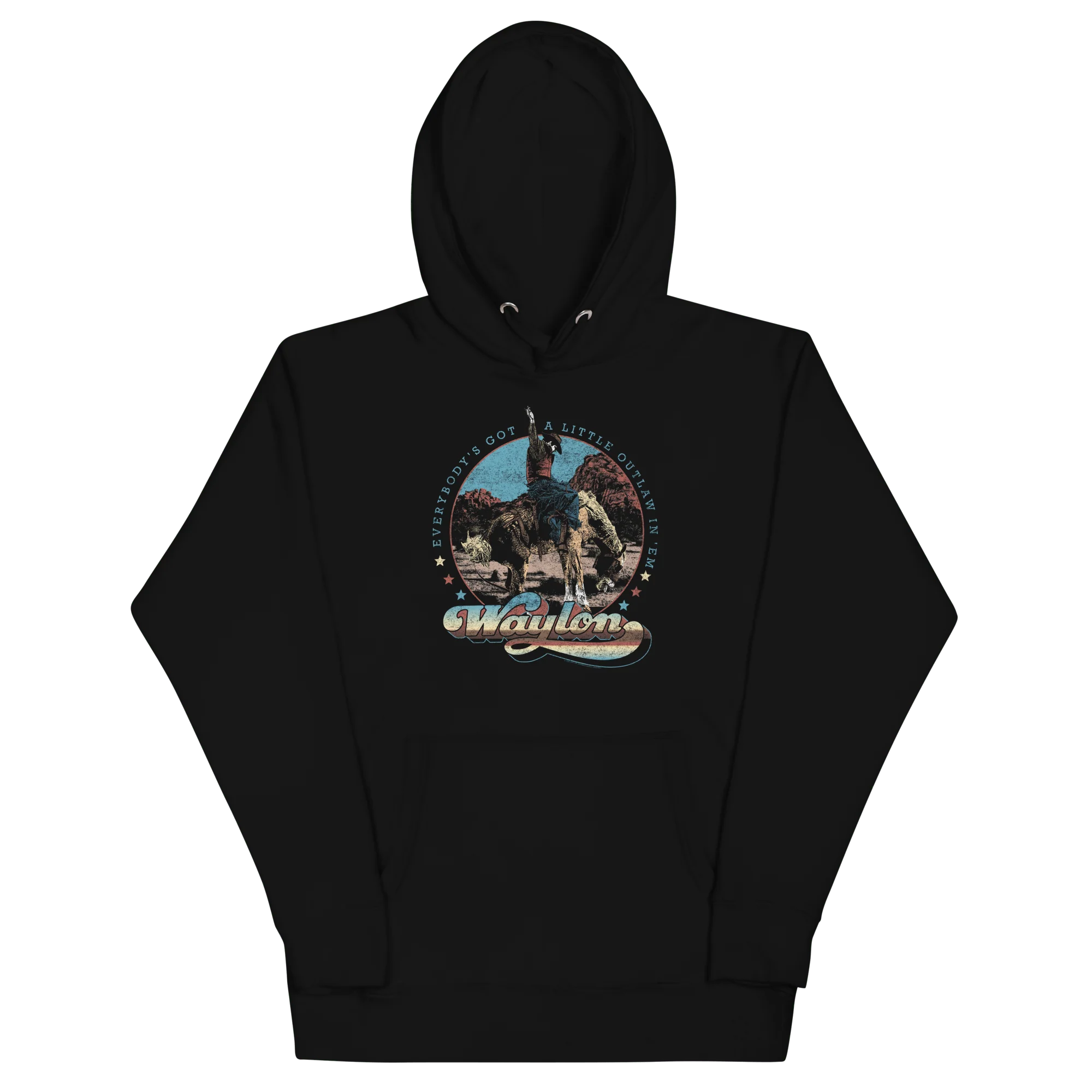 Waylon Jennings - A Little Outlaw in Em Hoodie - Image 2
