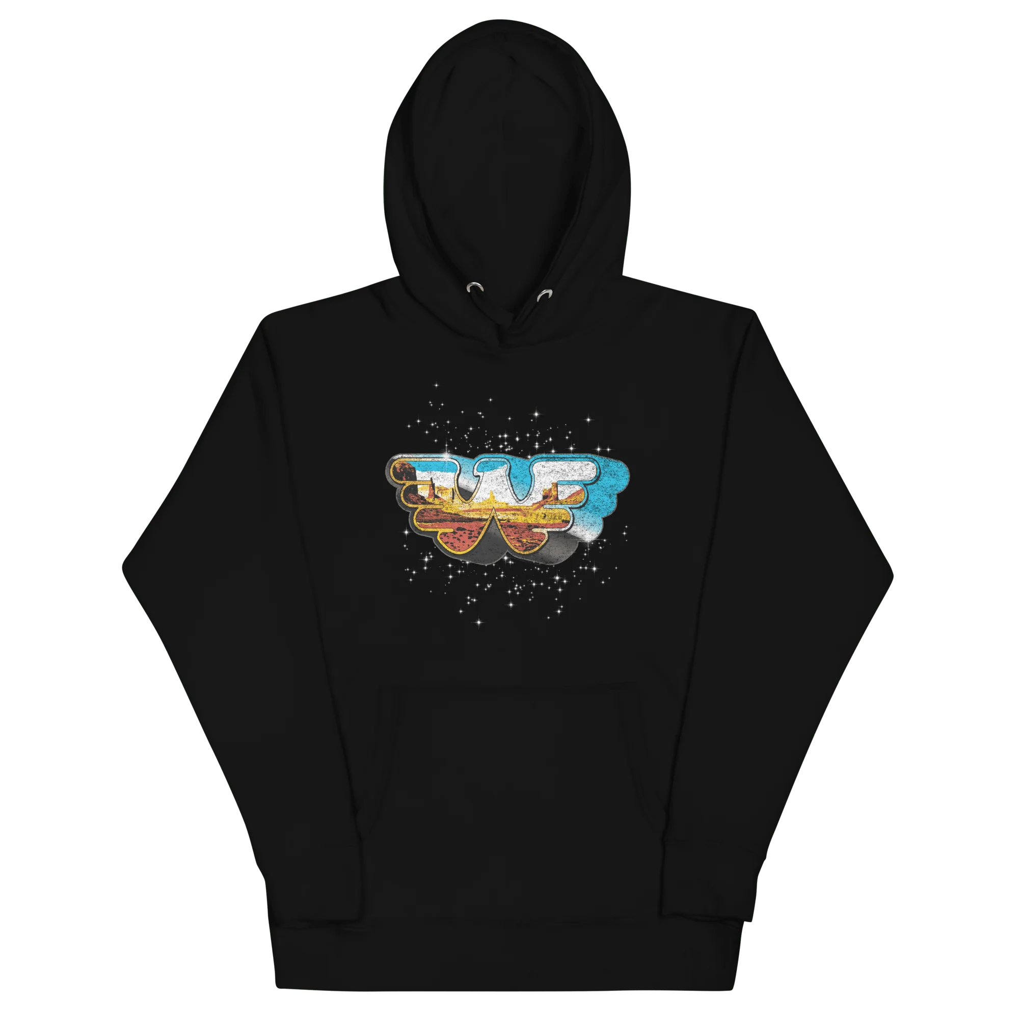 Waylon Jennings - Eagle W Hoodie - Image 2