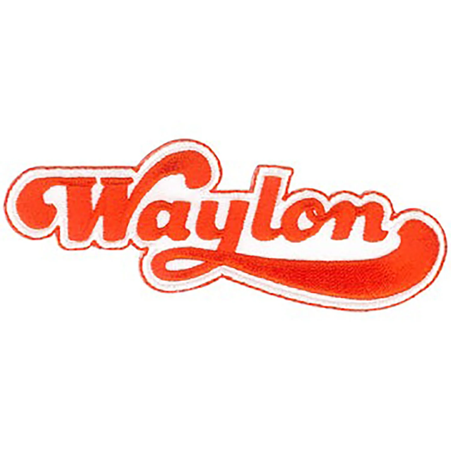 Name Logo Embroidered Patch