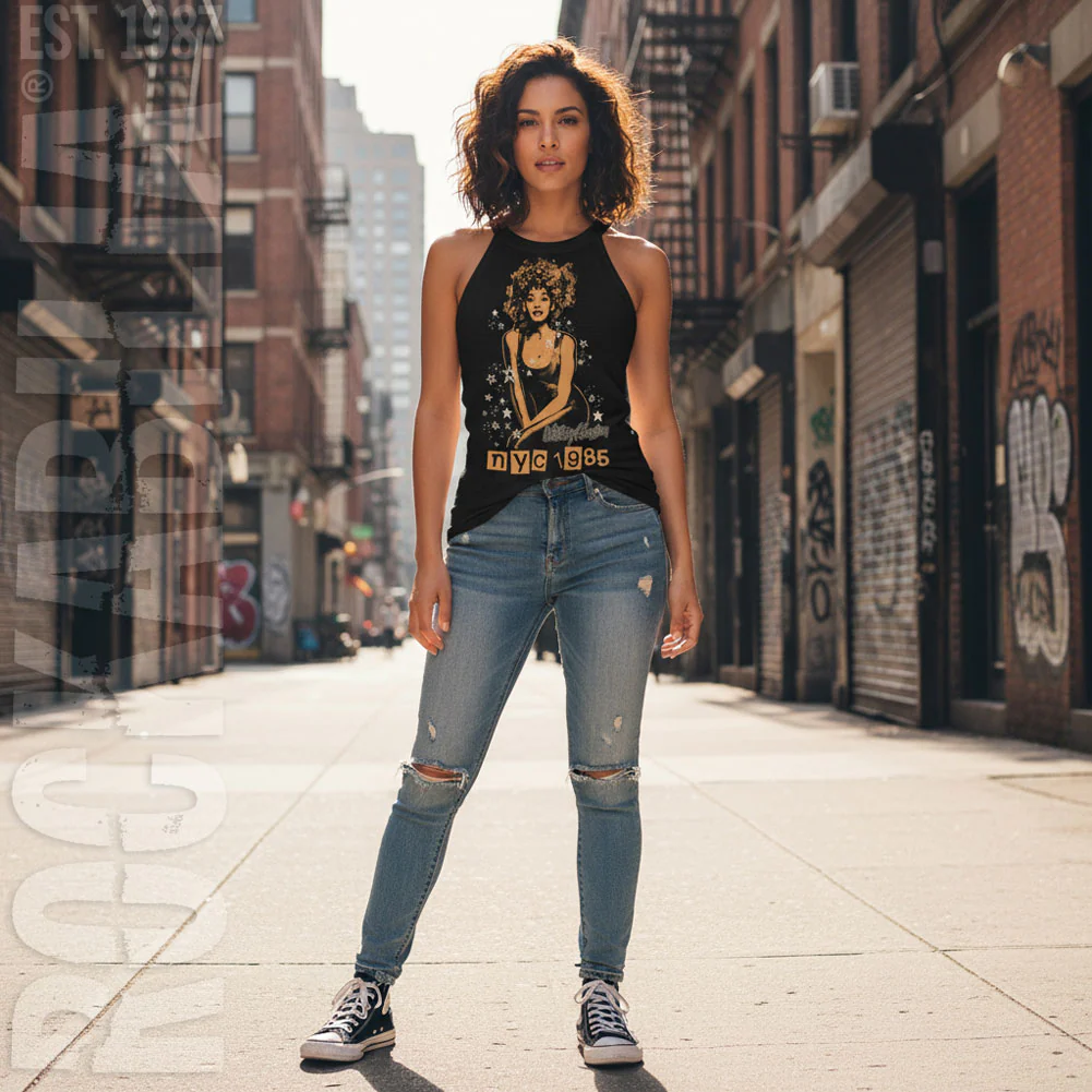 Whitney 1985 Nyc Stars Womens Tank - Image 2