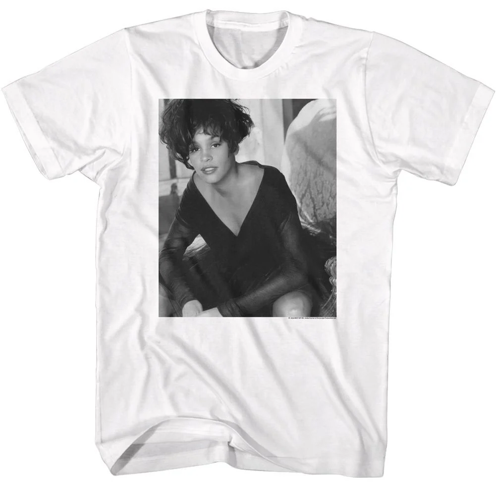 Whitney Houston Bw Lean T-shirt