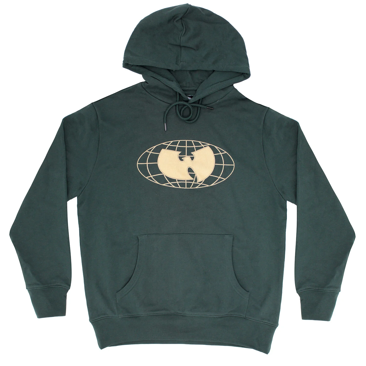 Embroidered Wu Wear W Hooded Sweatshirt