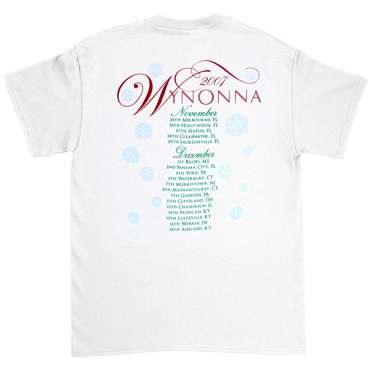 A Classic Chrismas 2007 Tour T-shirt - Image 2