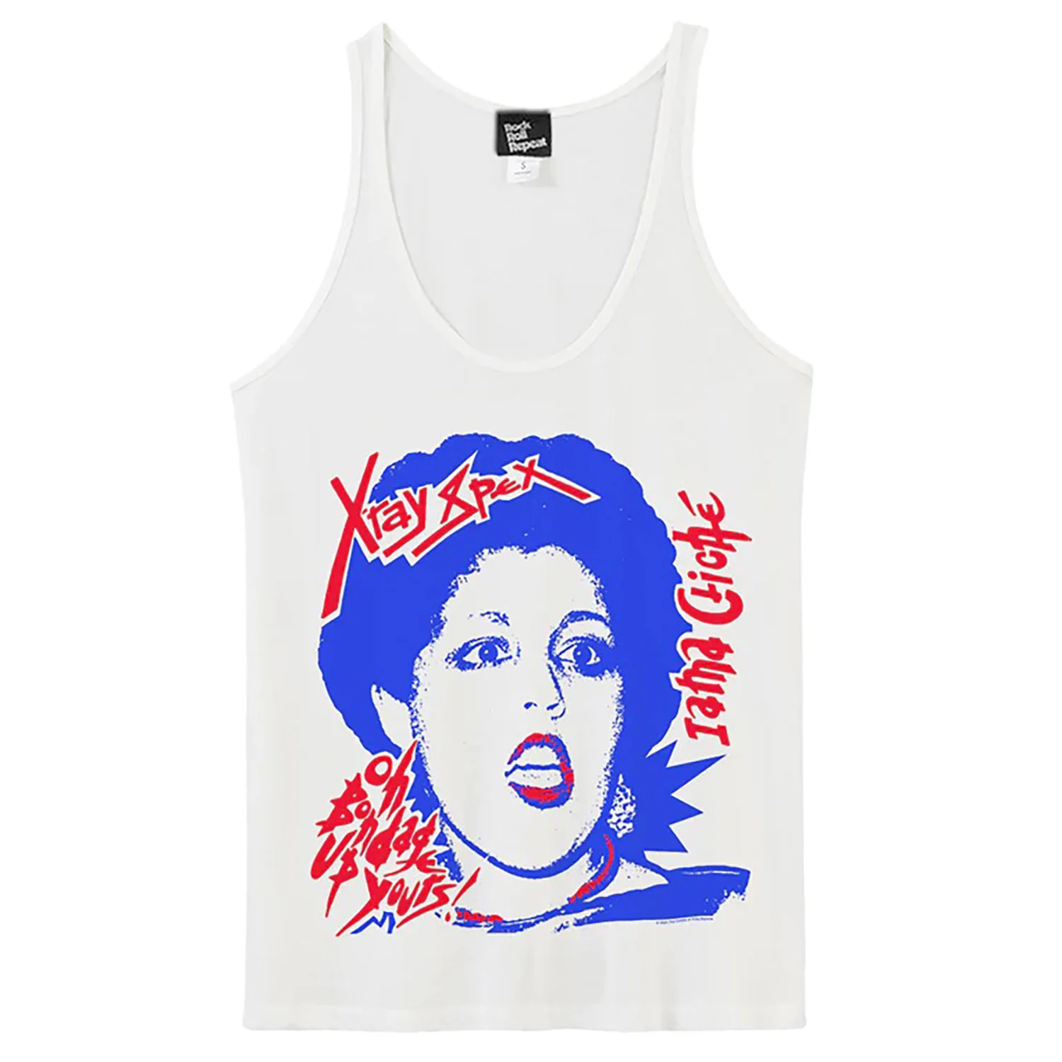 Dayglo Bondage Slinky Tank by Rock Roll Repeat Junior Top