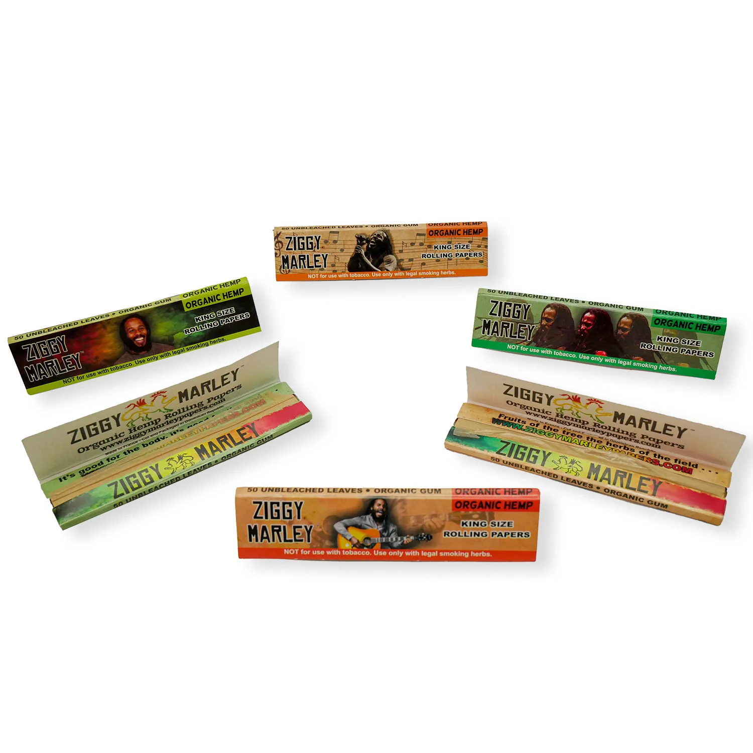 King Size Organic Hemp Unbleached Rolling Papers Rolling Paper