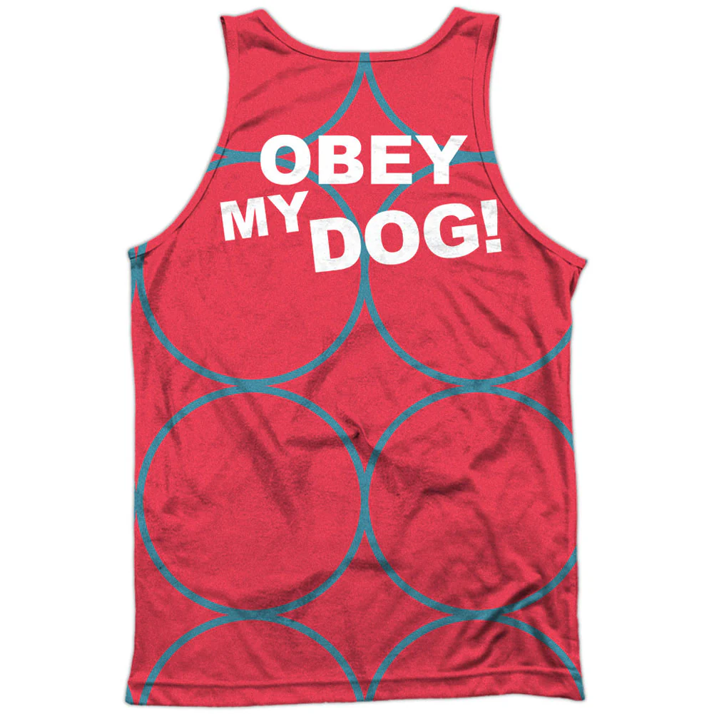 Mugatu 100% Poly Front/Back Print Mens Tank - Image 2