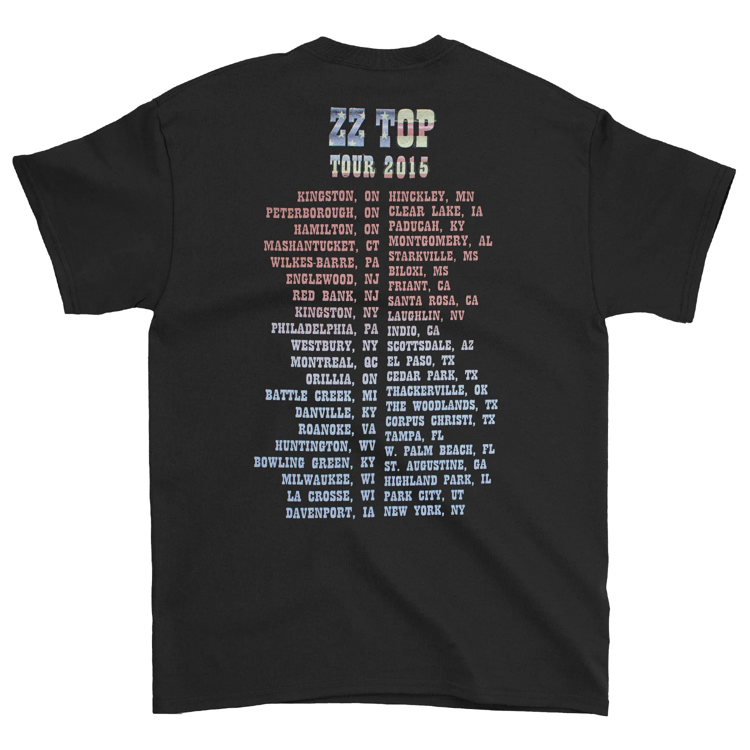 Original 2015 North America Tour Concert (Only 2X Left) T-shirt - Image 2